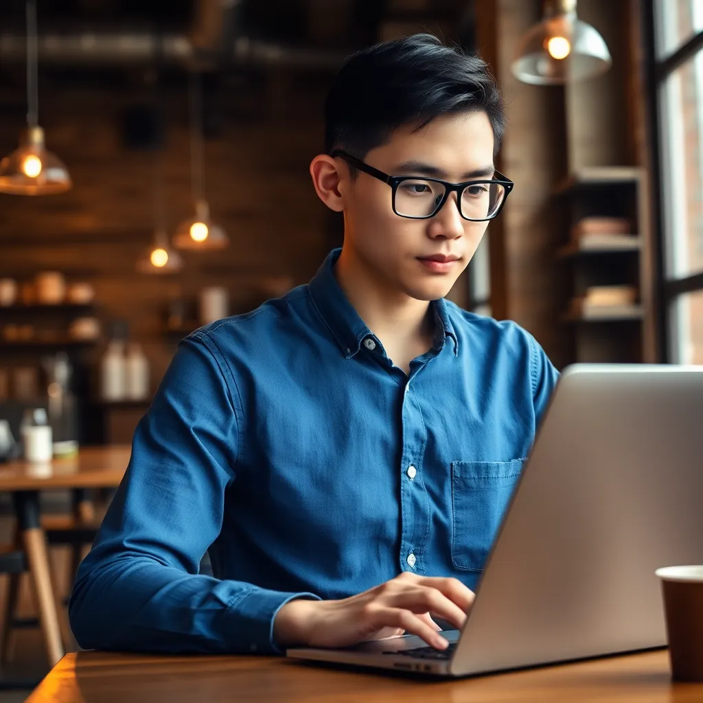 Persoon die een budgetplan maakt op laptop