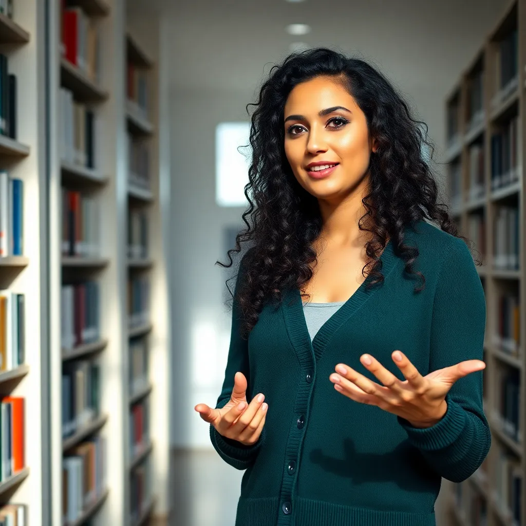 Jonge vrouw die haar studiefinanciering beheert