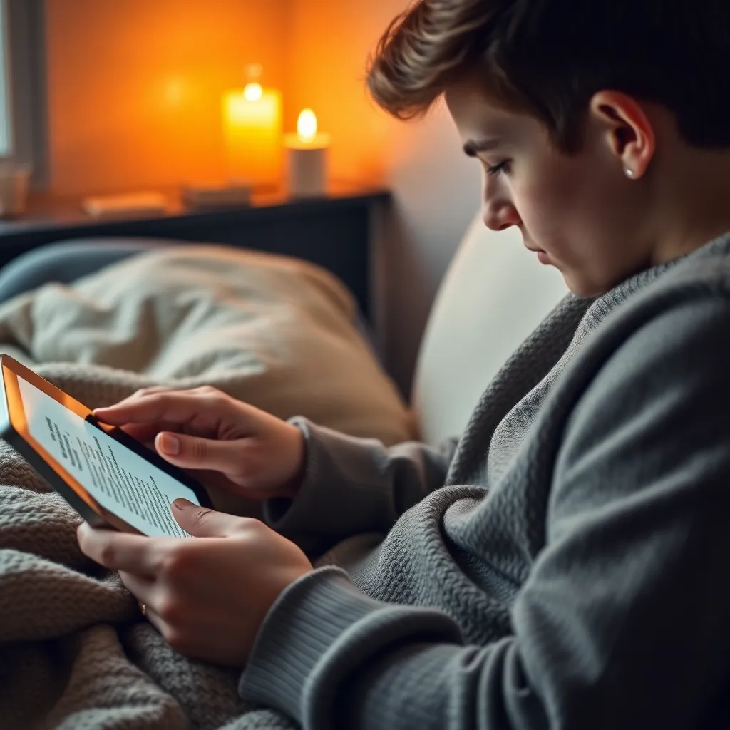 Student analyseert financiële voortgang op laptop met budgetteringsapp